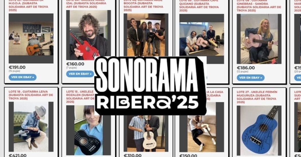 Subasta Solidaria Sonorama Ribera
