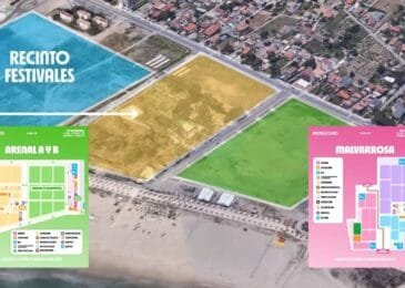 Zonas de descanso campings arenal sound