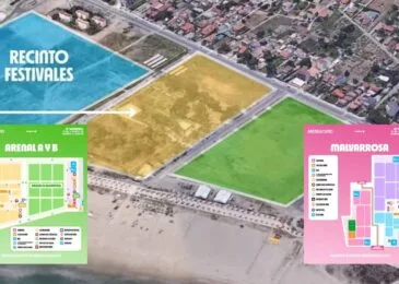 Zonas de descanso campings arenal sound