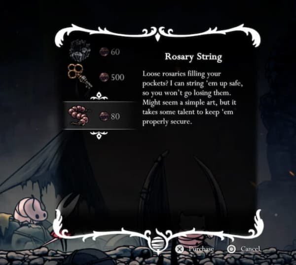 Interactúa con el mercader