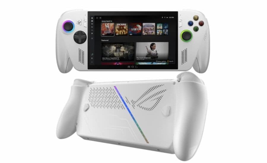 Asus ROG Xbox Ally X front y back