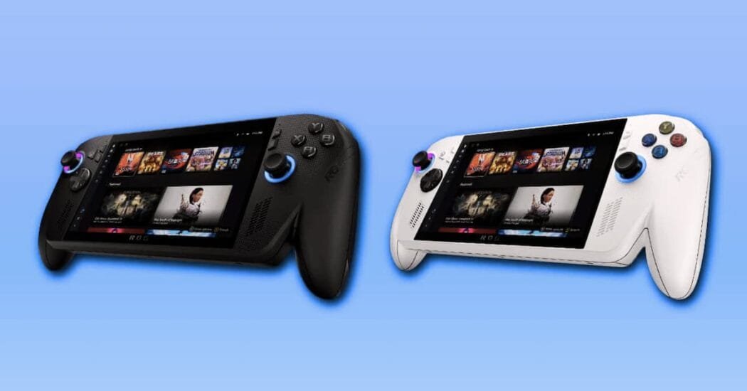 Asus ROG Xbox Ally blanca y negra