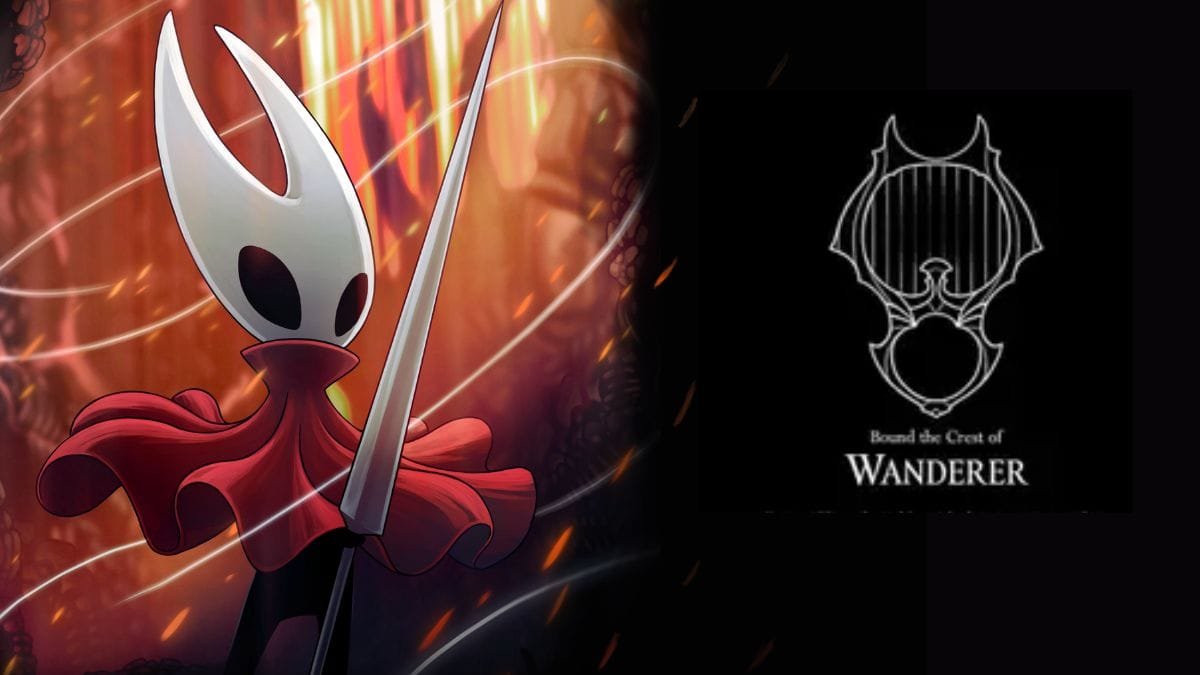 Emblema errante en Hollow Knight Silksong