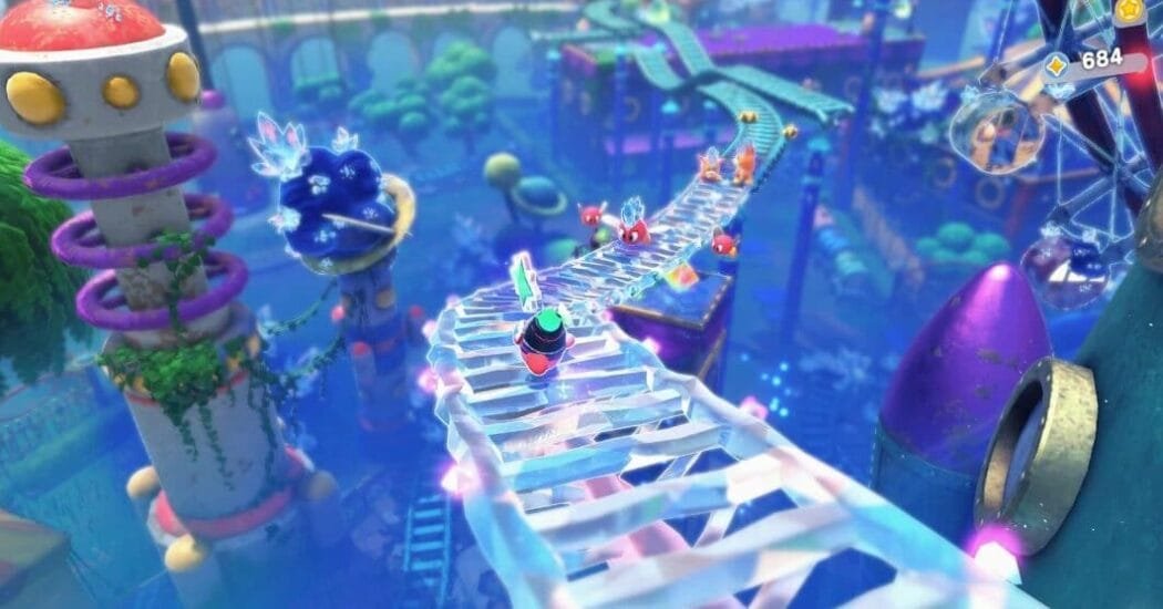 Kirby Star-Crossed World ingame