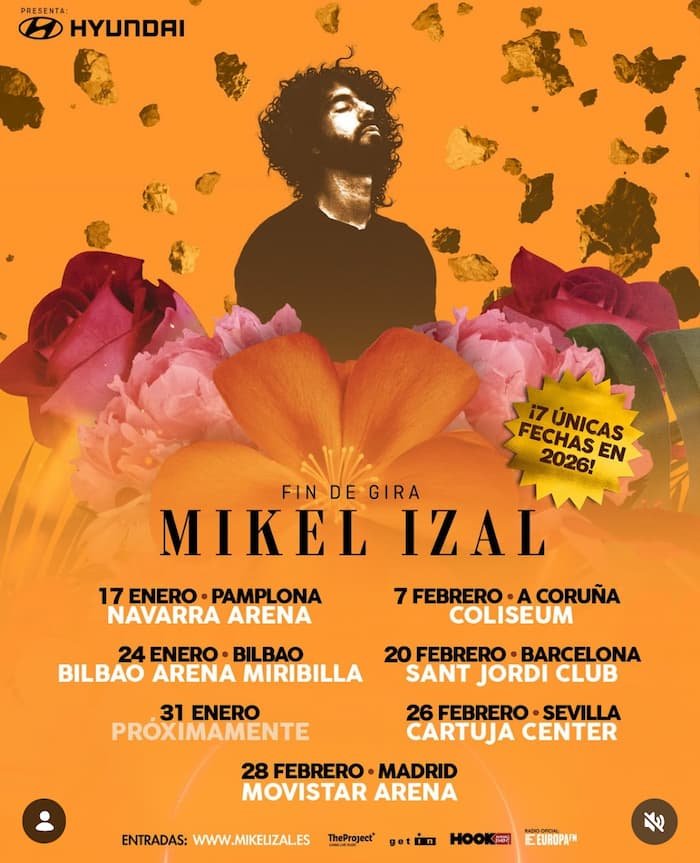 Fechas Fin de Gira Izal