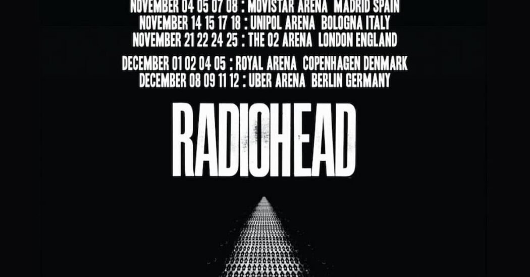 Gira Radiohead 2025