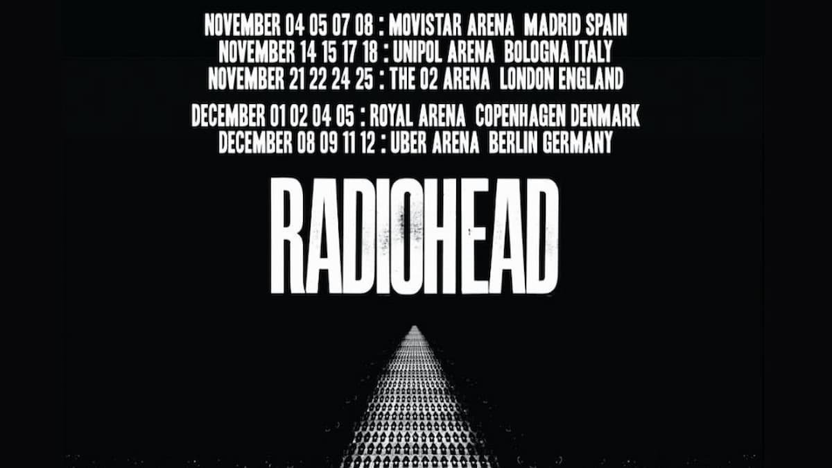 Gira Radiohead 2025