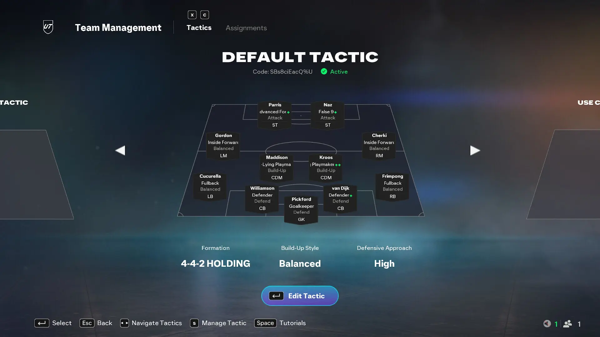 EA Sports FC 26 4-4-2