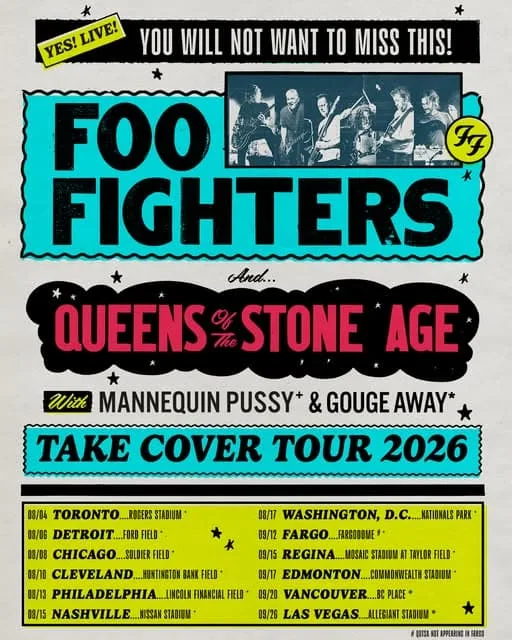 Foo Fighters Gira 2026
