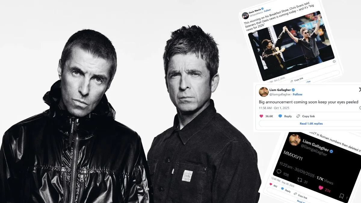 Oasis dispara los rumores de regreso en 2026