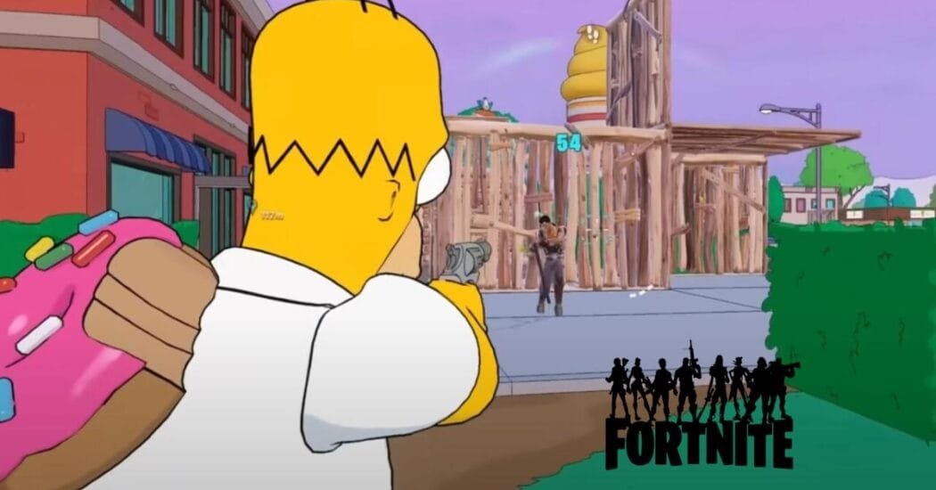 Fortinite Simpsons