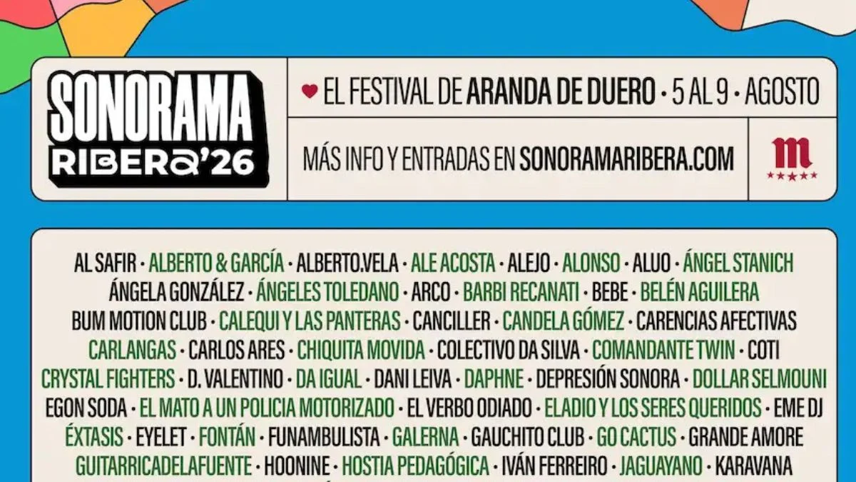 Sonorama Ribera presenta su cartel completo