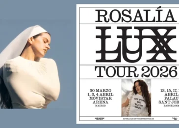 Entradas Rosalía Lux Tour 2026