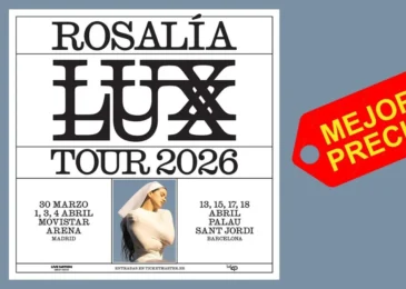 Entradas al mejor precio Rosalía Lux Tour 2026