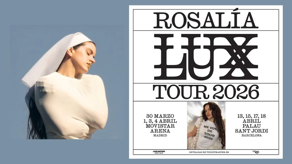 Entradas Rosalía Lux Tour 2026