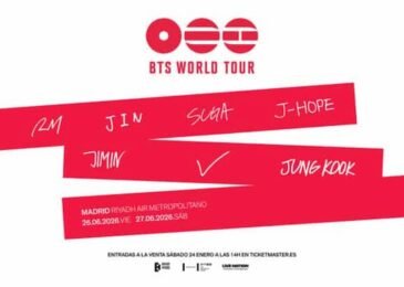 Cartel del BTS World Tour 2026