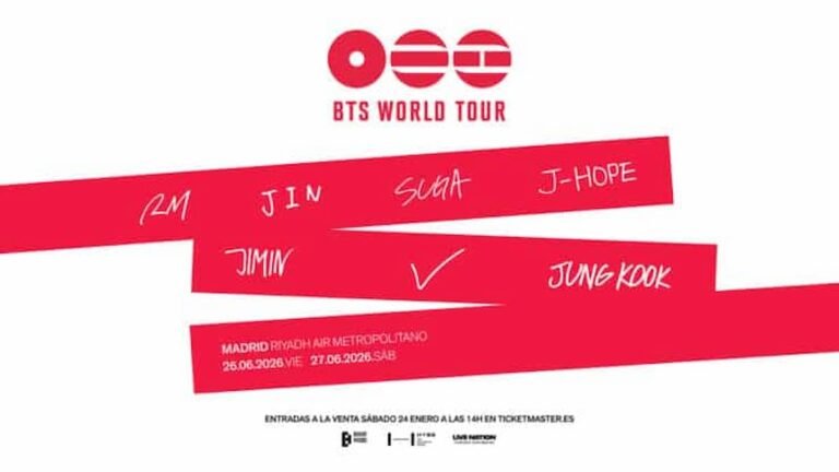 Cartel del BTS World Tour 2026