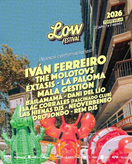 Confirmados Low Febrero 2026