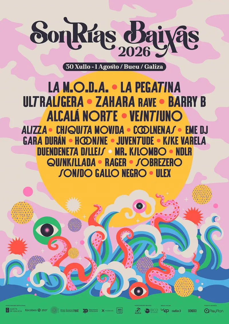 SonRías Baixas 2026 cartel