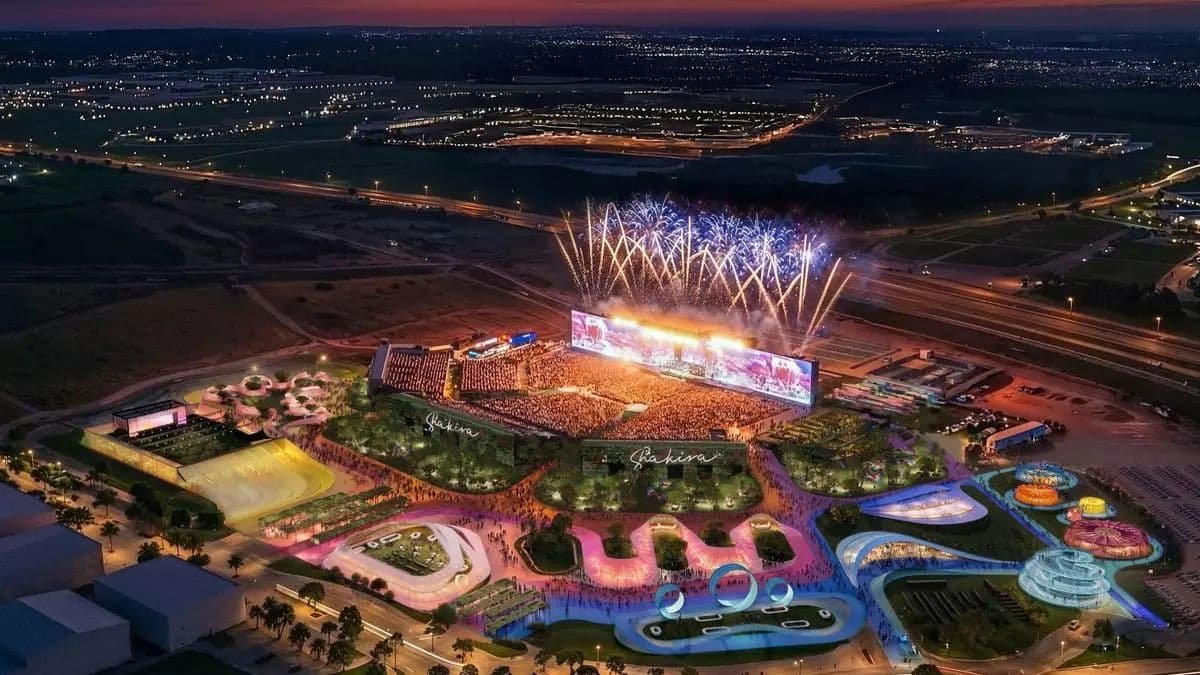 Así será el estadio que Shakira levantará en Madrid