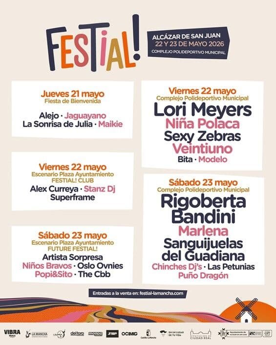 Cartel por días Festial! 2026