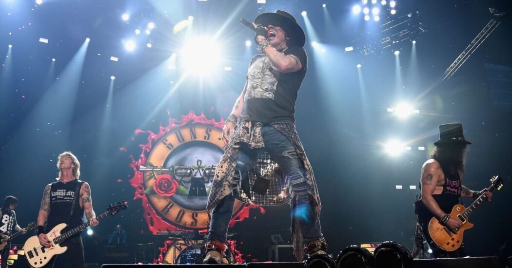 Guns N' Roses en directo