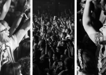 diferentes escenas de seguidores en conciertos de vetusta morla