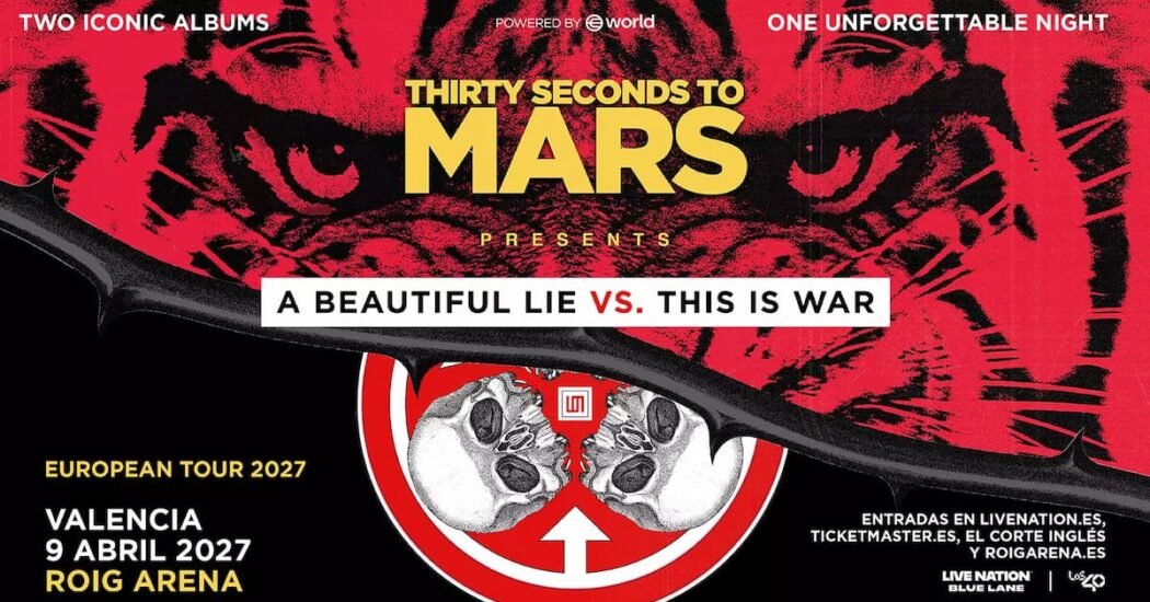 Thirty Seconds to Mars Valencia 2027