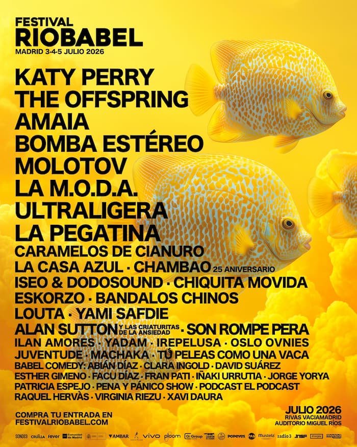 Festival Río Babel 2026 Cartel Final