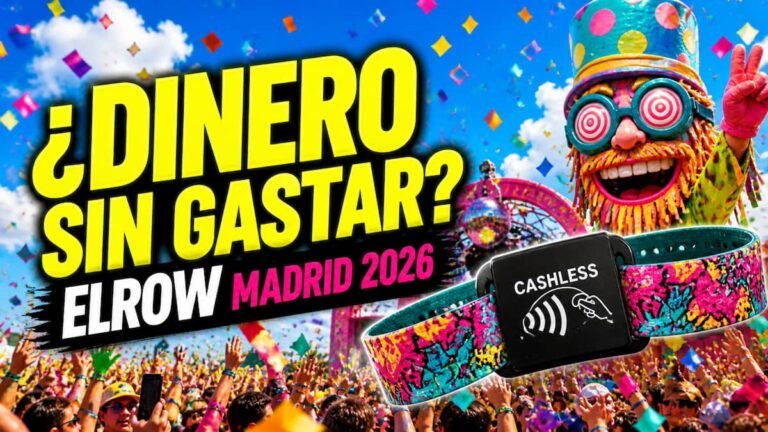 Elrow Town Madrid 2026: cómo recuperar tu dinero (y no perderlo por despiste)