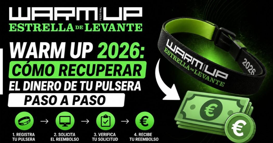 Cómo recuperar tu dinero del WARM UP 2026 antes de que sea tarde
