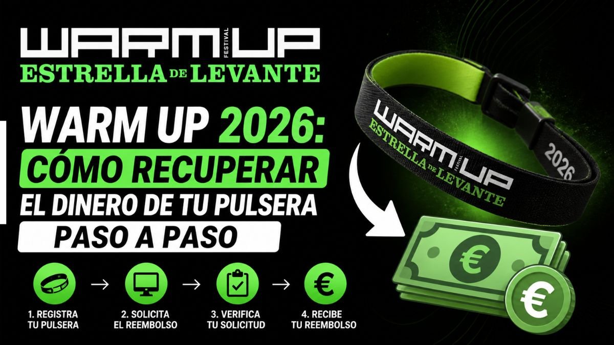 Cómo recuperar tu dinero del WARM UP 2026 antes de que sea tarde