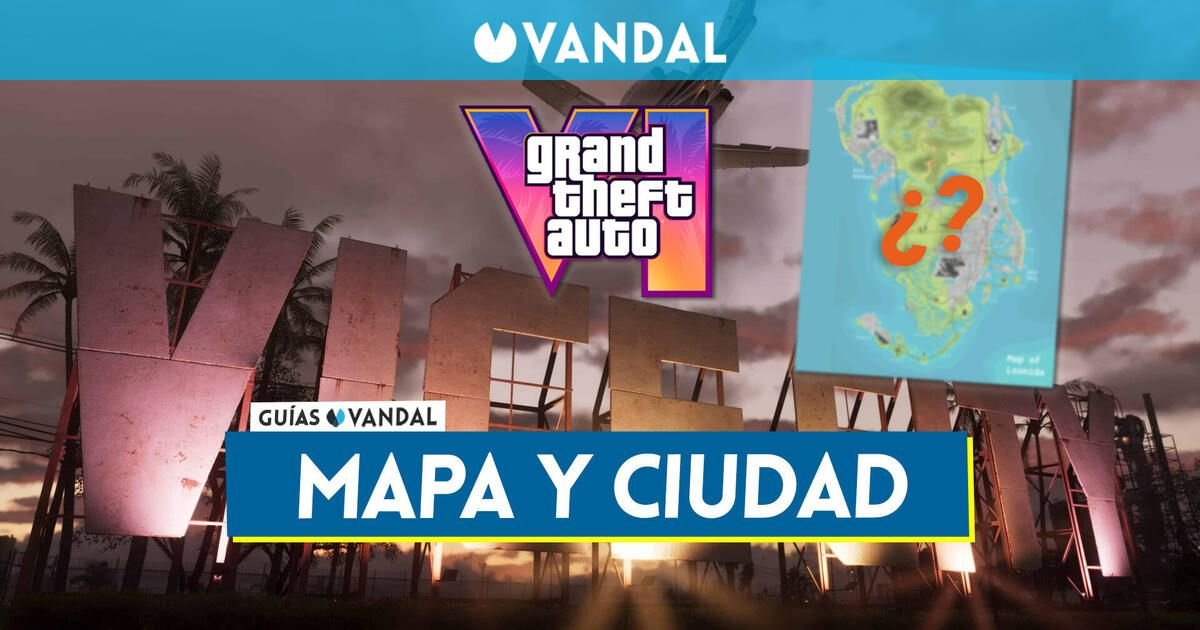GTA 6 mapa filtrado: Vice City y tamaño estimado