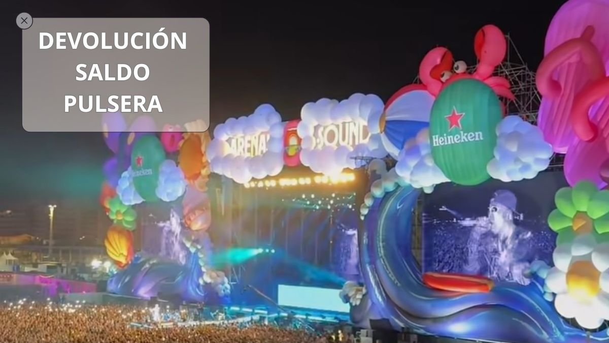 devolucion saldo arenal sound 2026