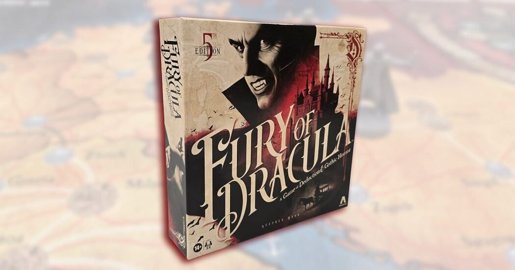 Avalon Hill recupera Fury of Dracula en una quinta edición