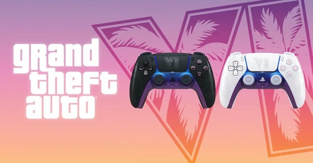 Rockstar y PlayStation presentan dos mandos PS5 de edición limitada de GTA 6