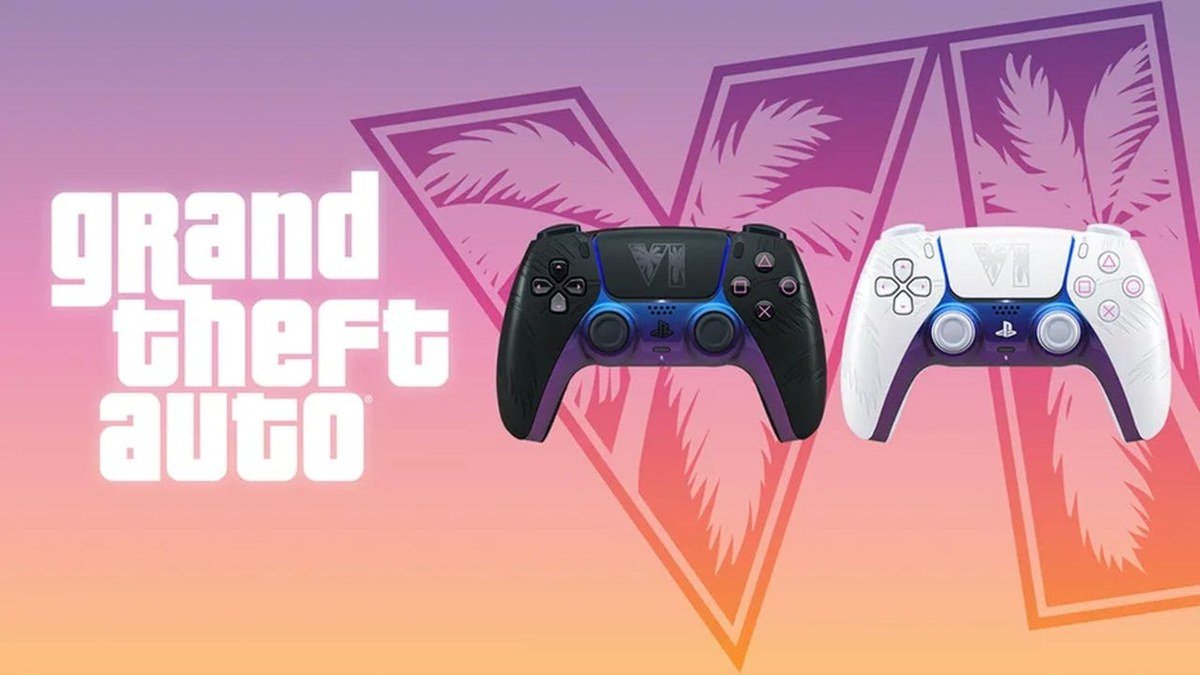 Rockstar y PlayStation presentan dos mandos PS5 de edición limitada de GTA 6