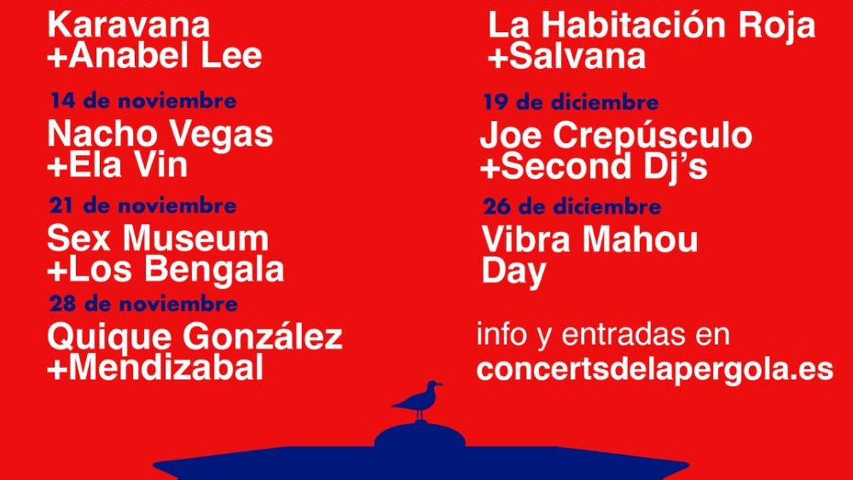 La Pèrgola Otoño anuncia su cartel 2026 con Nacho Vegas, Quique González y más