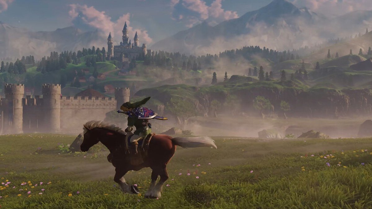 El mapa del Ocarina of Time Remake muestra zonas más grandes