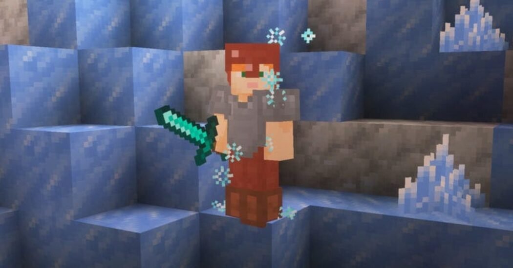 Minecraft confirma Ice Caves: cuevas heladas con zombis congelados e 'ice balls'