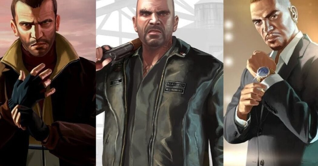 Un mod permite alternar entre Niko, Johnny y Luis en GTA IV al estilo GTA V