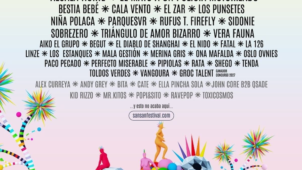 SanSan 2027 confirma a Lori Meyers e Iván Ferreiro y anuncia fechas en Benicàssim