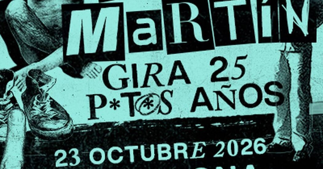 Dani Martín en Barcelona (23 oct. 2026): consigue tus entradas desde 43 €