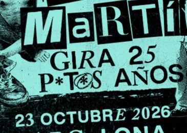 Dani Martín en Barcelona (23 oct. 2026): consigue tus entradas desde 43 €