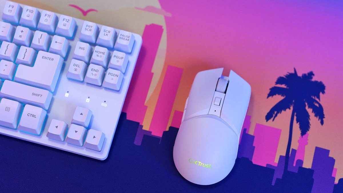 GXTrust presenta GXT 882 Miami, pack inspirado en Vice City con ratón de 75 g