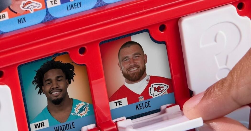 Hasbro reabastece la edición NFL de Guess Who? con Travis Kelce