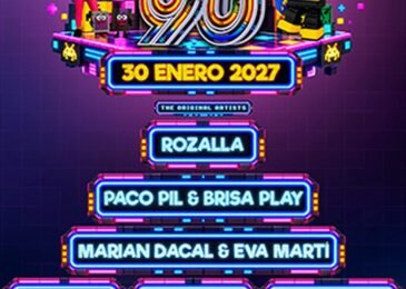 Molan los 90 en Zaragoza (31/01/2027), consigue tus entradas desde 26€