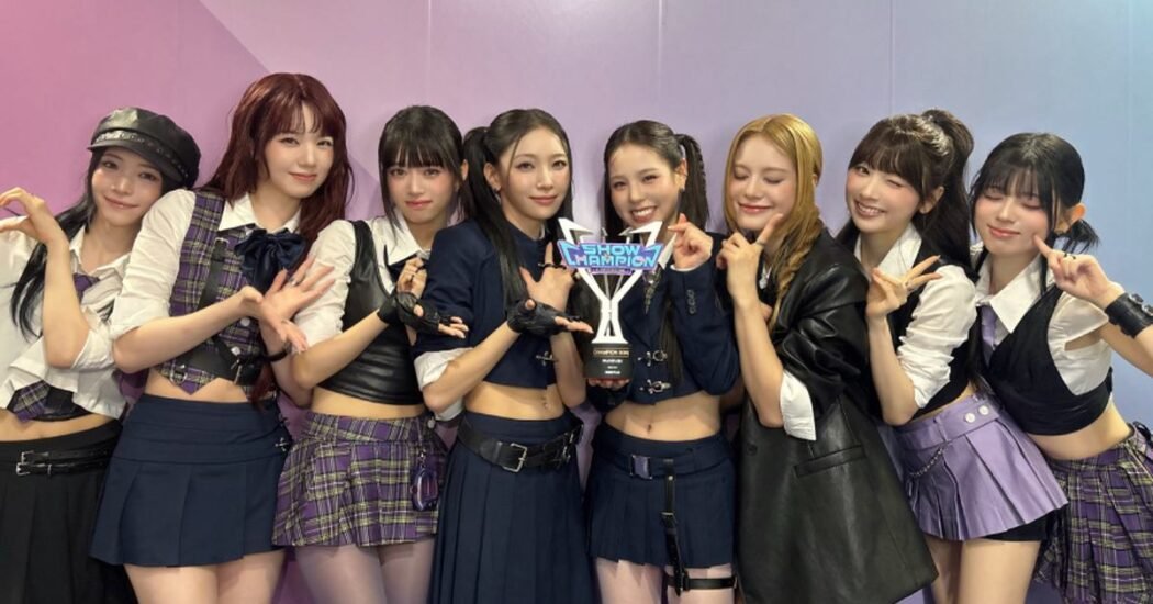 NiziU logra su primer premio con 'Sour Grapes' en Show Champion