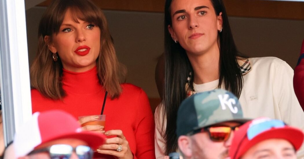 Taylor Swift, acompañada por Caitlin Clark, vio a los Chiefs en Arrowhead