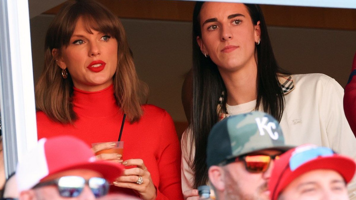 Taylor Swift, acompañada por Caitlin Clark, vio a los Chiefs en Arrowhead